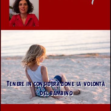 Tenere in considerazione la volontà del bambino