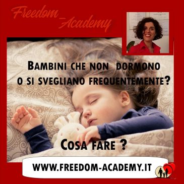 Bambini che non  dormono o si svegliano frequentemente? Cosa fare?